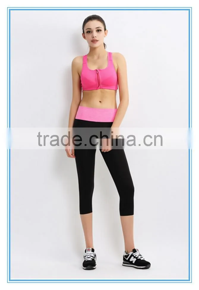 Top Quality Fitness Elastic Pants Women Dance Yoga Sports Pants Tights Gym Workout Clothing Fashion Legging