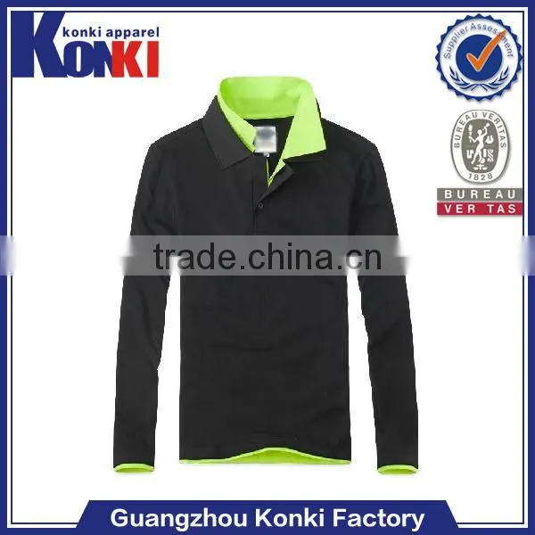 custom tight fit men long sleeve t shirt