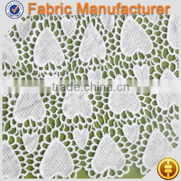 E cicheng texitle wholesale fashion african cord lace fabric/chemical lace fabric for garment dress