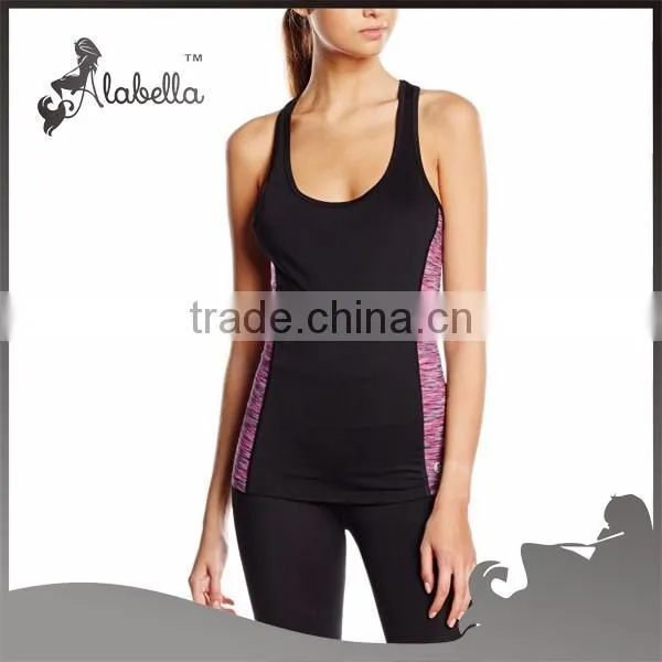 New Look Women's Space Dye Side Sleeveless Sports T-Shirt