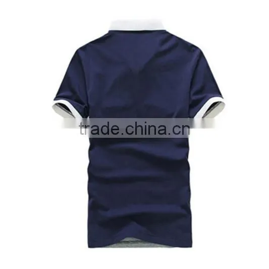 Cannda high quality two color polo shirt from t-shirt maker