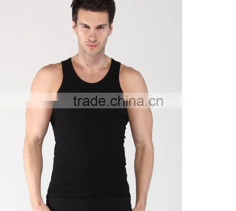 plain and white cotton vest