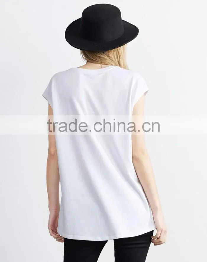 Stylish cute printed hot girls sexy tank tops