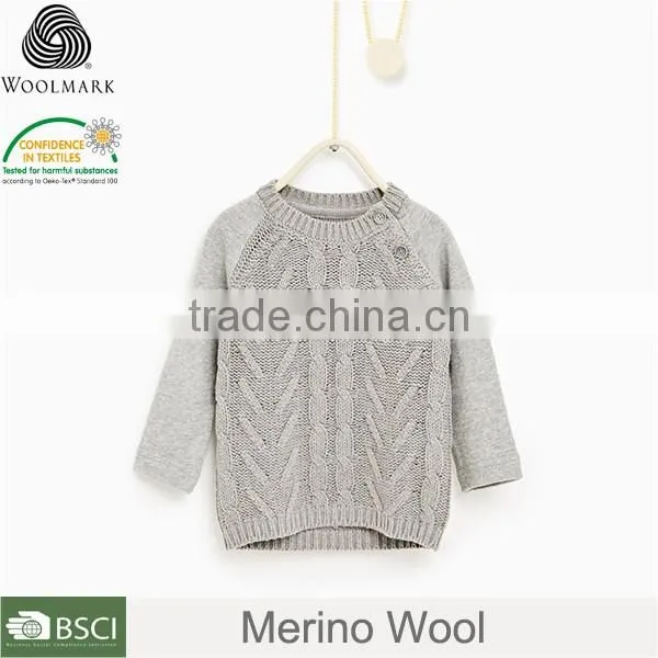 OEM cotton kid sweater design 2017