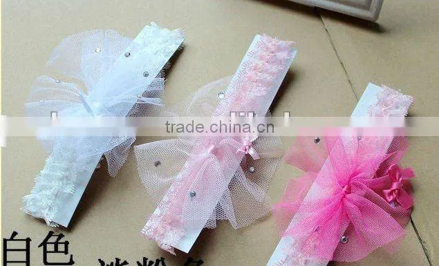 Europe colorful baby hair accessories wholesale,baby flowers hairband