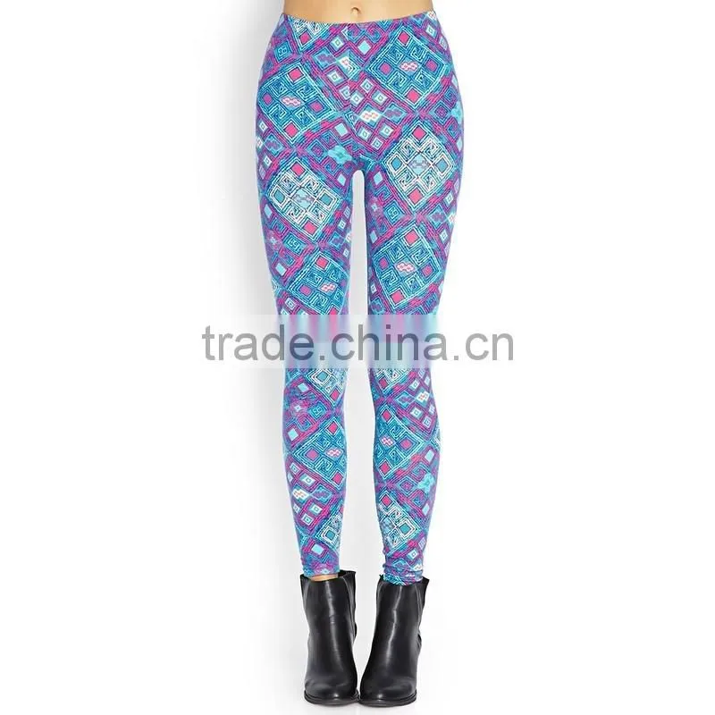 womens full printed sportswear,yoga wear skinny pencil colorful leggings/pants/trousers