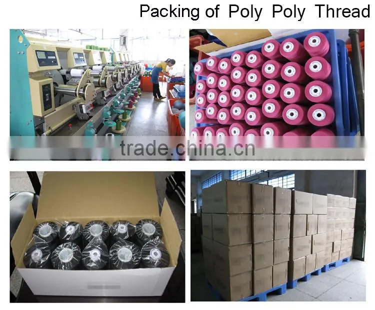 150 denier polyester filament yarn for sewing thread