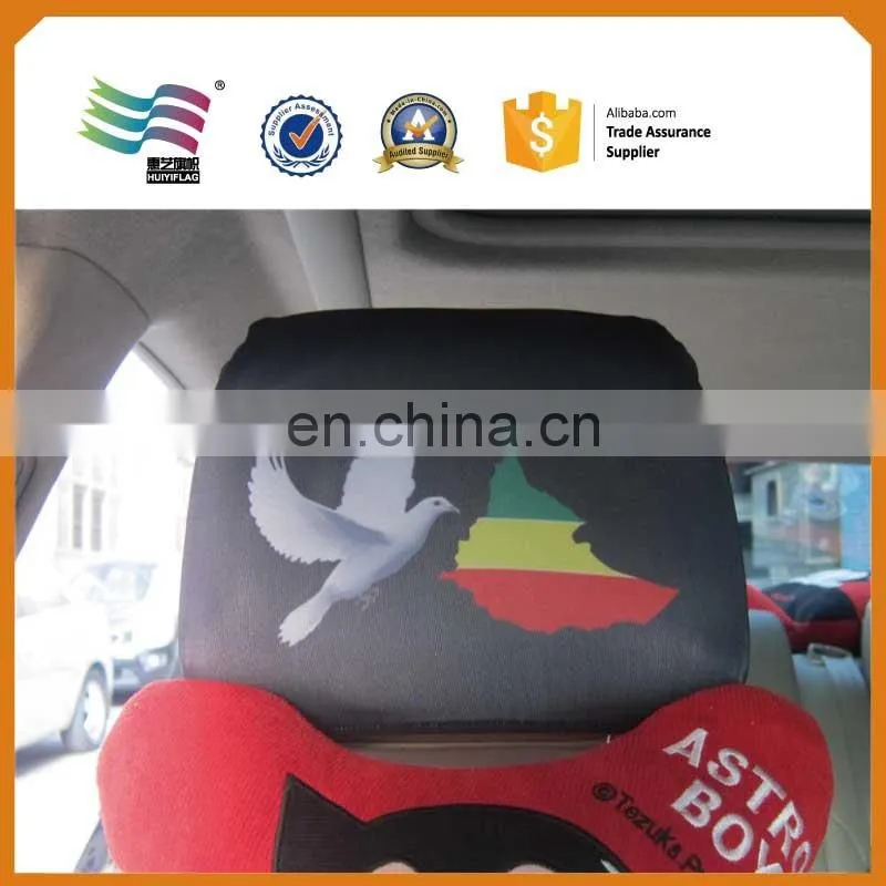 Customzied Car Headrest Covers with your design 2017