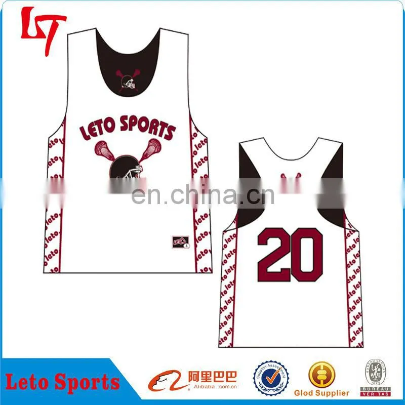 2015 custom girls reversible team lacrosse uniforms /full sublimation print lax t shirt for women