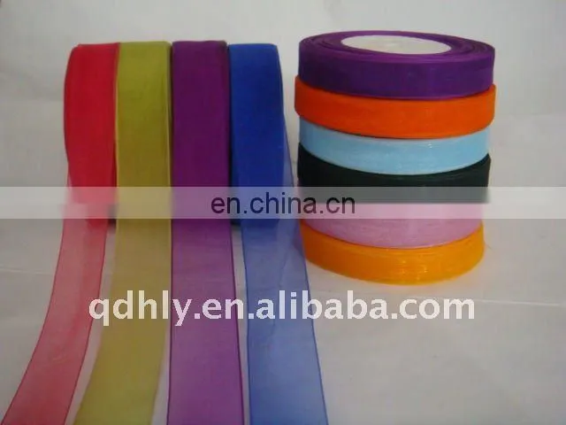 Hotsale personalized fashion organza ribbons
