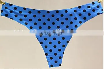 Factory wholesale alibaba express soft seamless ladies thong adhesive bonded string girl's T-back