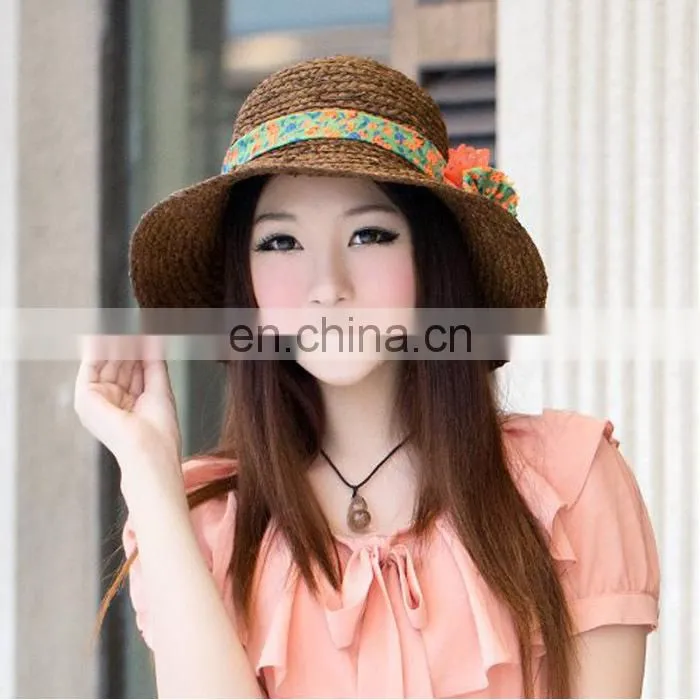 New Fashion Casual Spring And Summer Sunsreen Women High-end Beach Straw Hat
