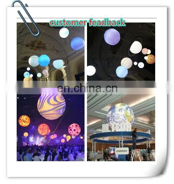 Lamp Aluminum Inflatable Wire Ball LED Lighting Mini Plasma Ball LED Lighted Topiary Balloon