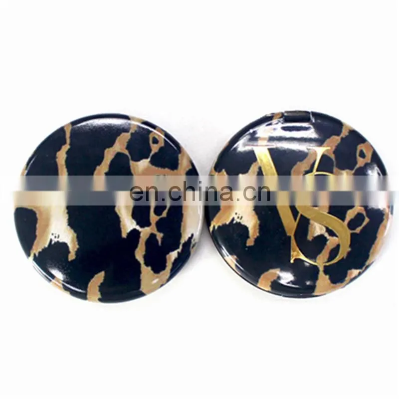 most fashionable design logo yes foldable makeup compact cosmetic hand gift mirrors wholesale