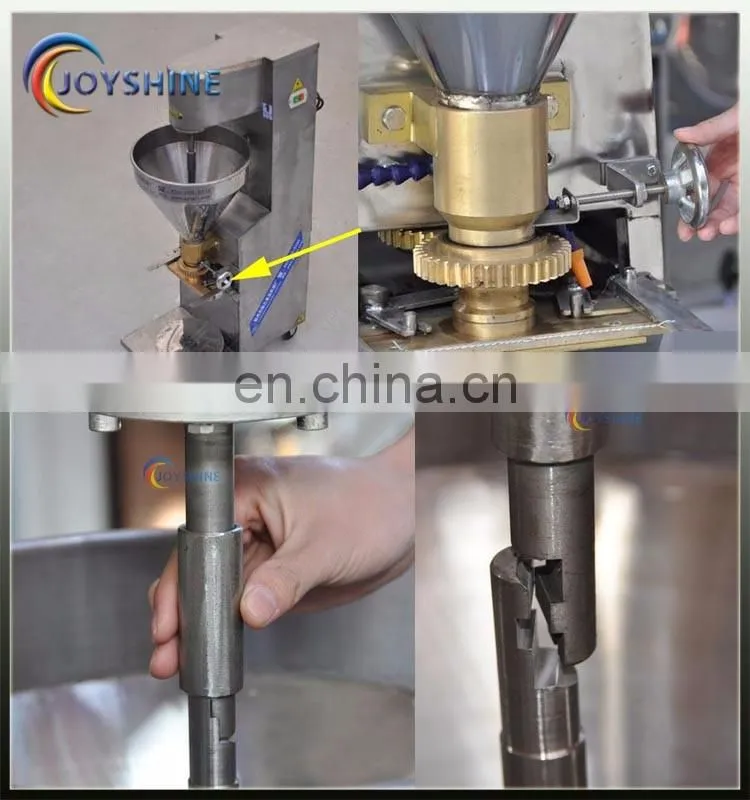Frequency control fish meat hamburger form machine