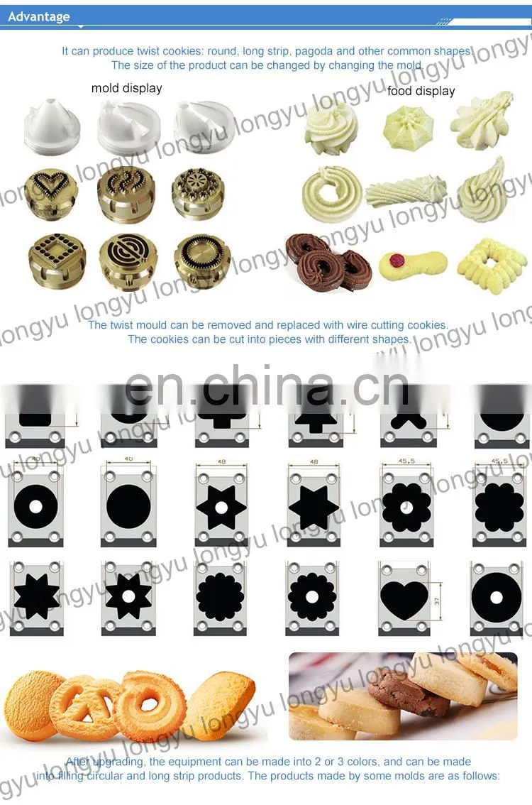 Automatic Cookies Machine Biscuit Machine Making Small Cookie