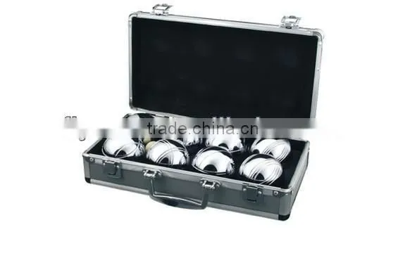 aluminum precision apparatus case with fireproof shell and plywood