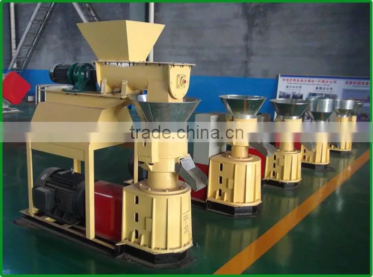 100-300 kg/h Small Wood Pellet Manufacturing Equipment Flat Die Pellet Mill ,Hot Sale Flat Die Pellet Machine