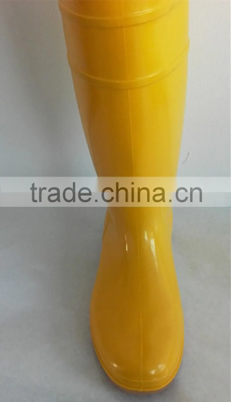 popular rain shoes /pvc boots for food industry