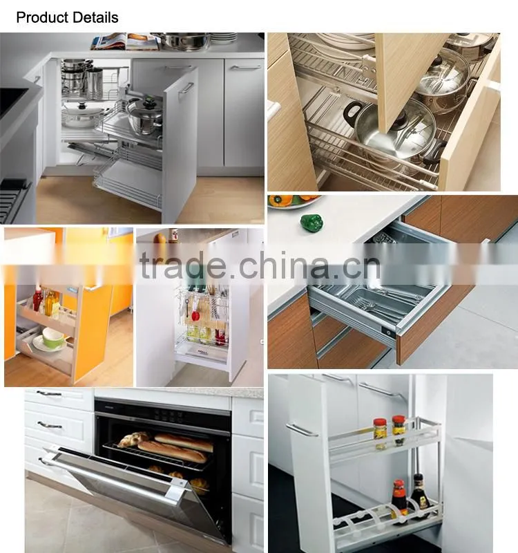 High glossy acrylic MDF kitchen cabinet made in china