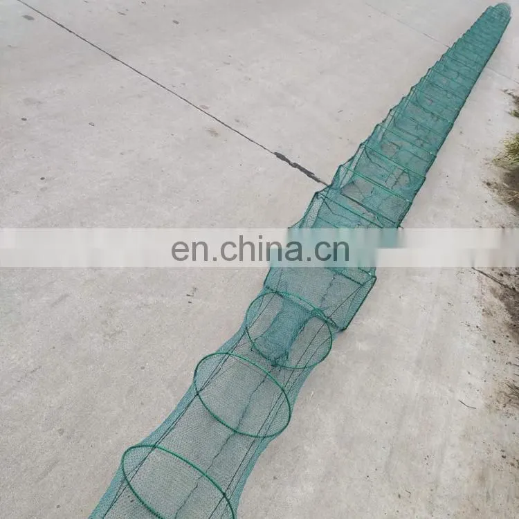 China Manufacturers Wholesale Squid Loach Folding Net Cage Fish Cage