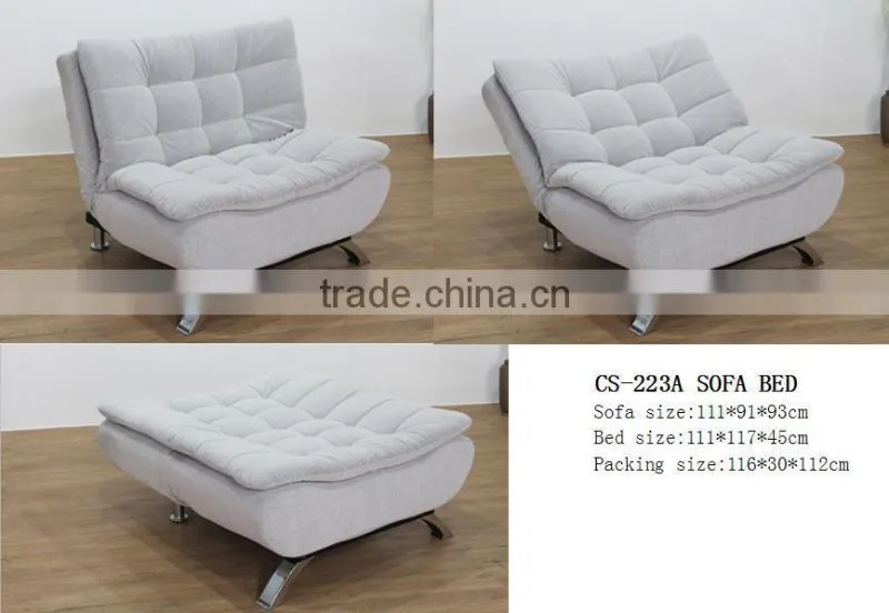 Modern Fabric Recliner Home Furniture Folding Single Sofa Bed