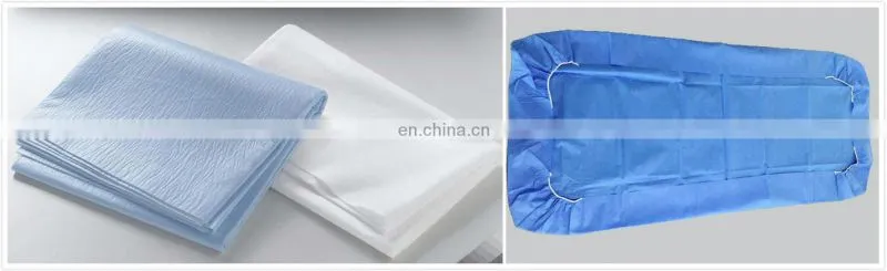 Cheap Price Custom Medical Waterproof Dustproof Disposable Non Woven SPA/Hotel/Massage Bed Cover Surgical Full Bed Sheet Cover