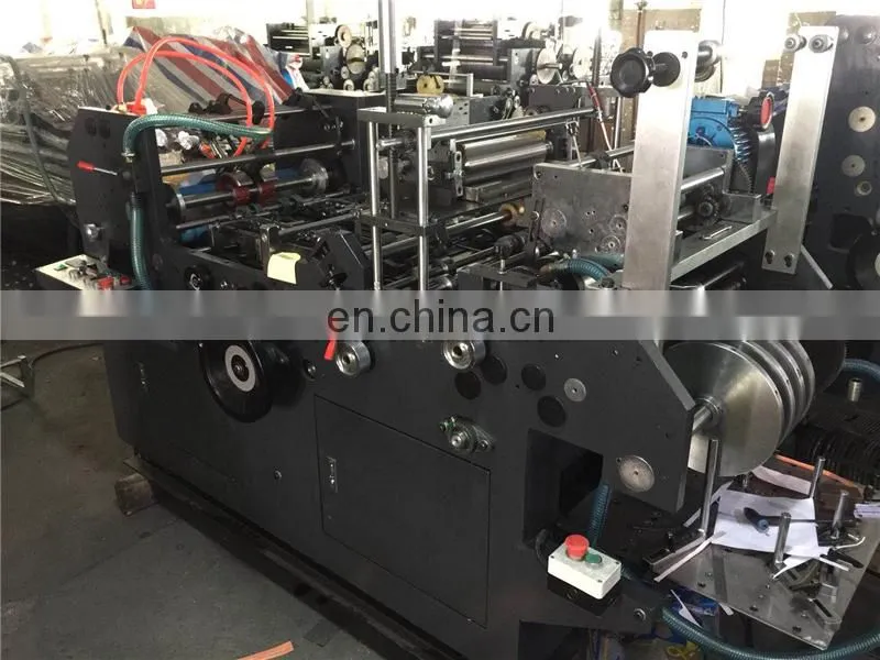 UTM382 Maquina Pegadora Para Ventana De Sobre Bank Wallet Envelope Window Patching Gluing Sealing Machine
