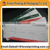 2014 Best Quality Boarding pass Thermal Paper