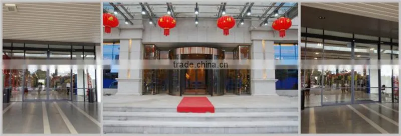Maxdor GTC automatic commercial sliding curved doors