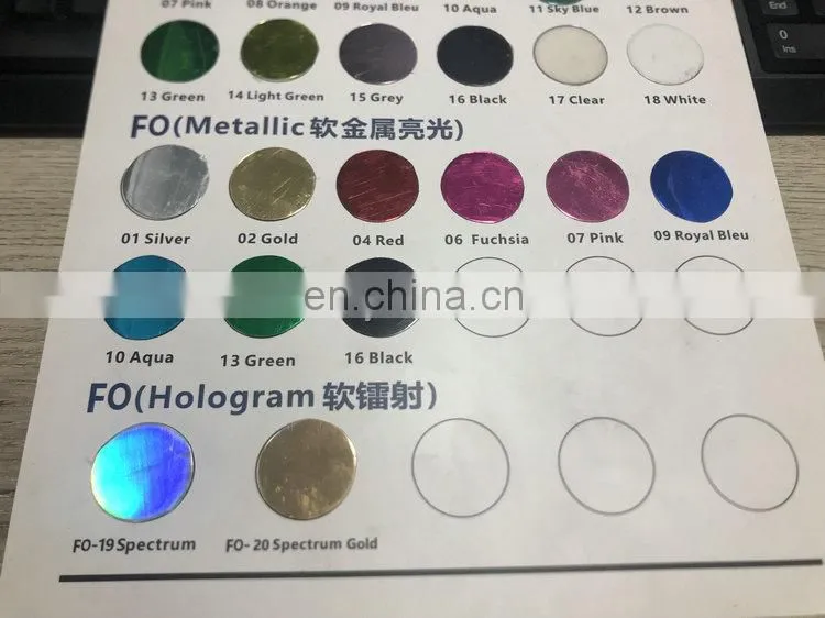 High Quality 51cm*25m Hot Stamping Foil Transfer Film For T Shirt