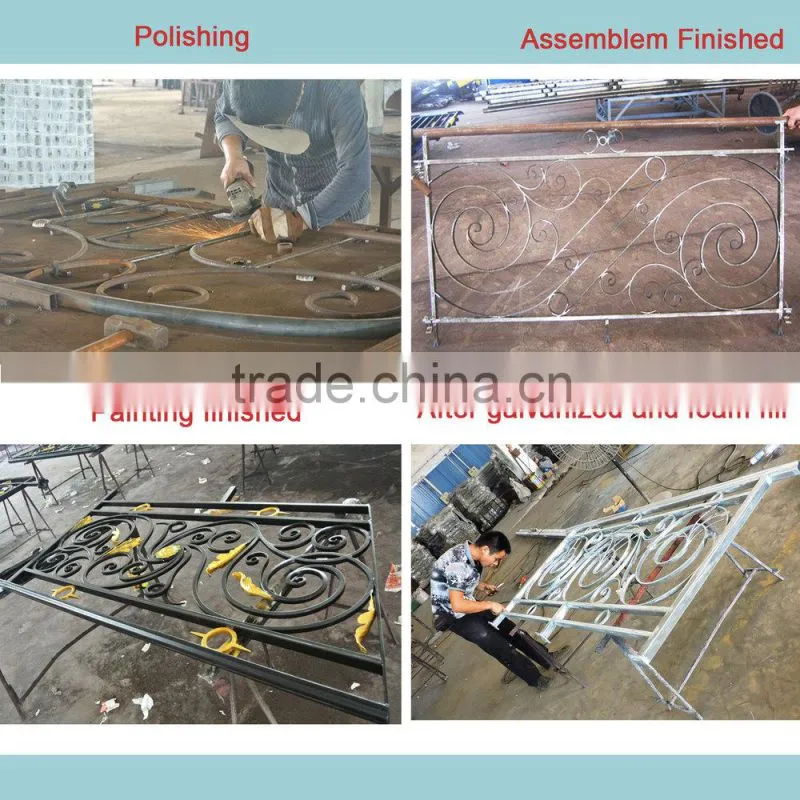 China Wrought Iron Porch Railings