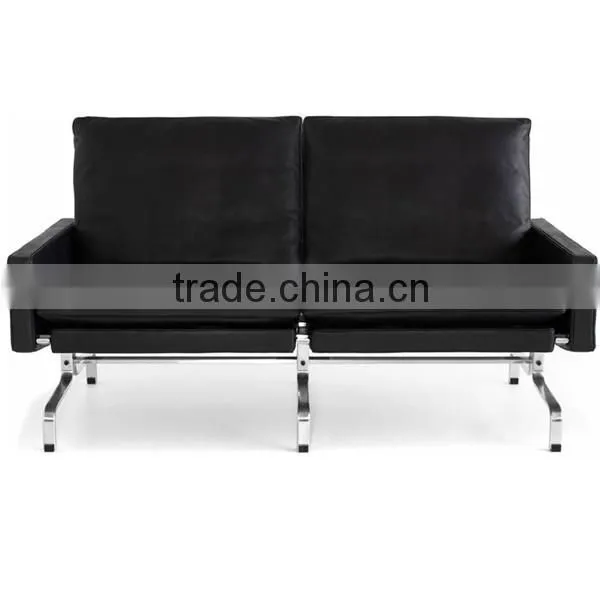 famous design Poul Kjaerholm PK31 sofa 2 seat sofa replica