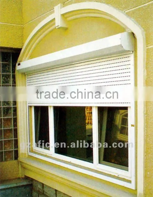 Guangzhou aluminum rolling up window shutters, foam aluminum shutter window,window roller