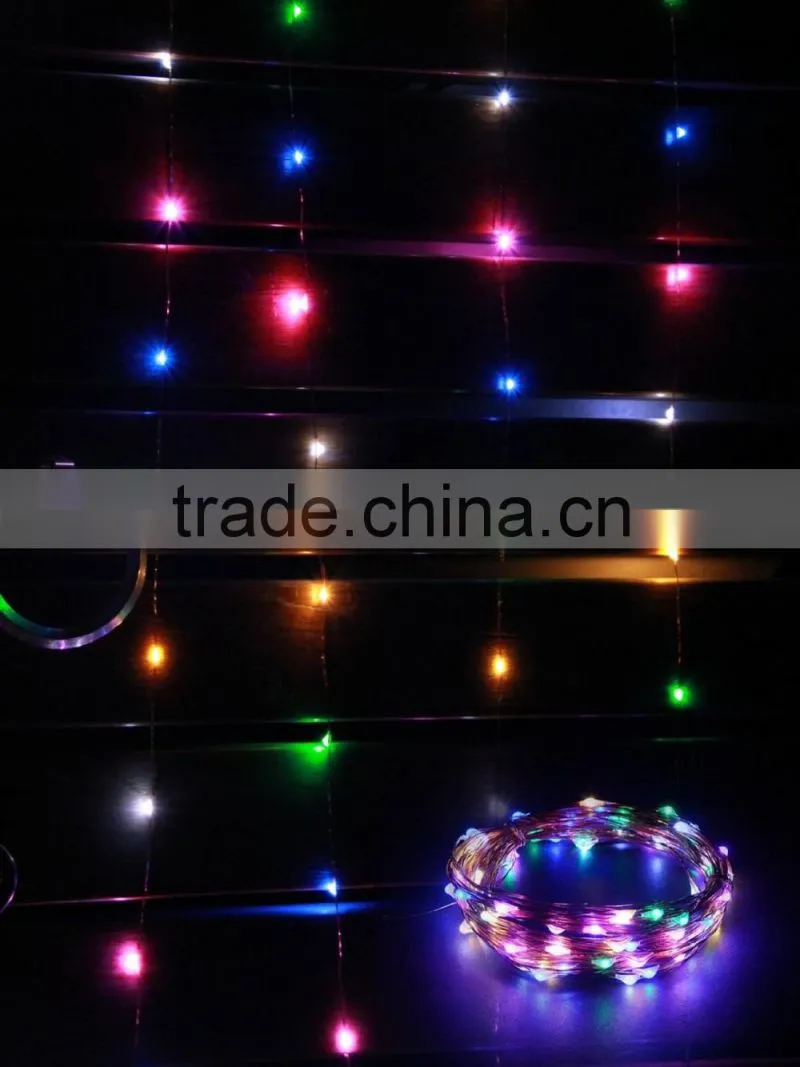 DC12V Christmas fairy twinkling decorative light led copper wire lights