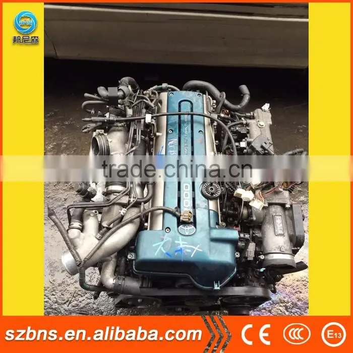 Japan produced original factory complete 1RZ 1ZZ 2AZ 2GR 2JZ 2MZ 3Y 4E 4S engine with efficient performance cost guaranteed