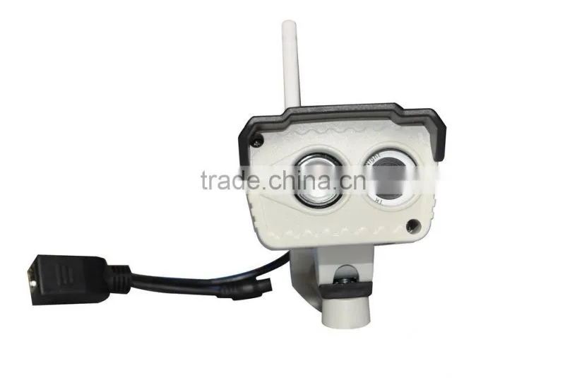 Onvif wireless p2p bullet ip camera 720P WPS Waterproof/Weatherproof for outdoor
