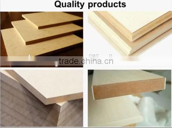 18mm 1220*2440 high quality melamine mdf board from China manufacture
