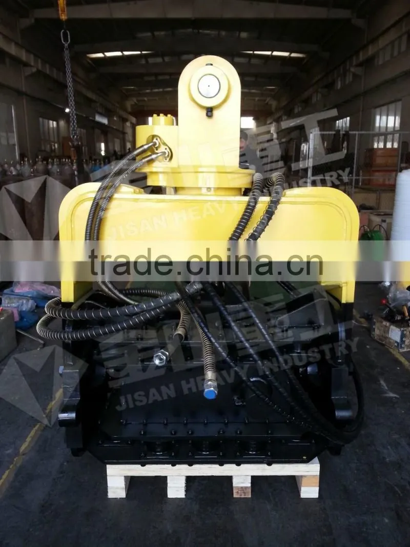 Chinese factory made high efficient good quality vibratory hammer pile driver