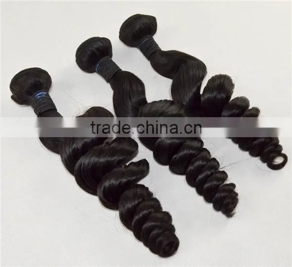 Peruvian hair Brazilian hair Indian hair Malaysian hair popular loose wave hair for spring