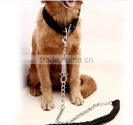 Large dog rope chain dog leash without collars Shepherd Golden Retriever dog leash