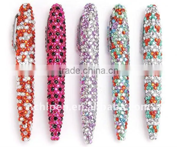 valin Jewel glitter pen pen for promation (va-JE-01)