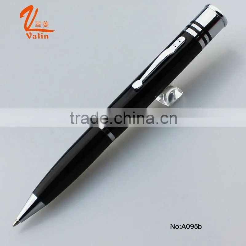 8GB promotional metal twist ball-point pen with USB function