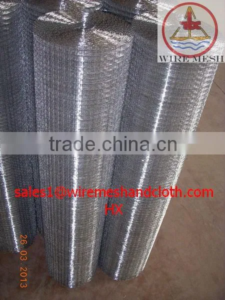 electro galvanized welded wire mesh