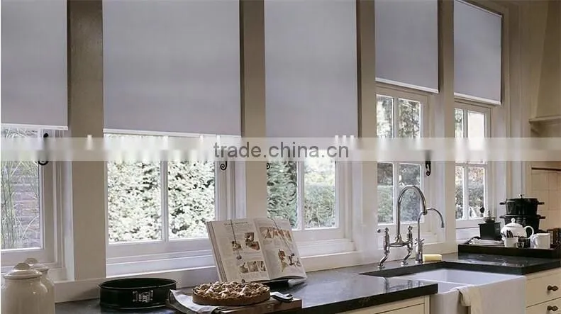 European Style Polyester Fabric Roller Blinds for home decor cutains