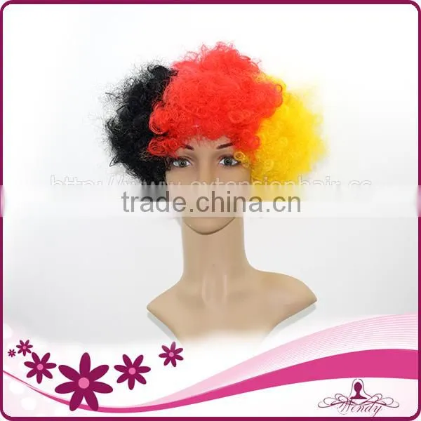 fans football wig Very Affordable Perfect Amazing 2014 New Year Most Popular Affordable