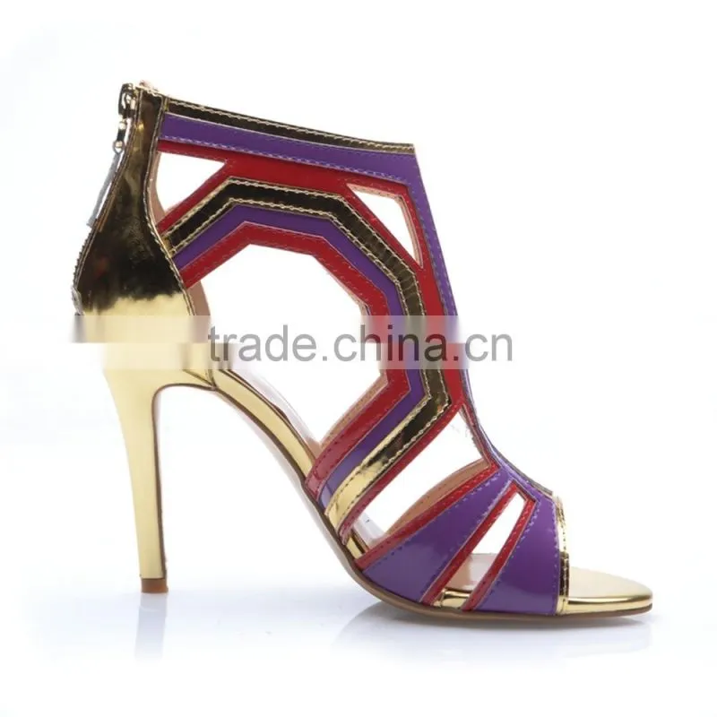 Latest Custom Made Lady Leather Spring Sandals, Top Designer Branded Name Ladies Sandals