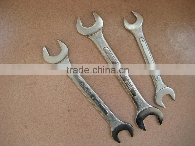8*6-22 Carbon steel Double Open end spanner Set