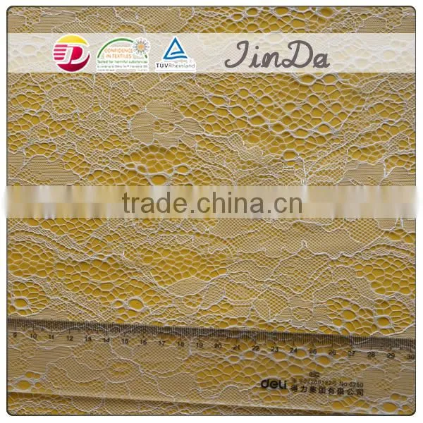 Mesh knitting super quality nylon voile lace with low price