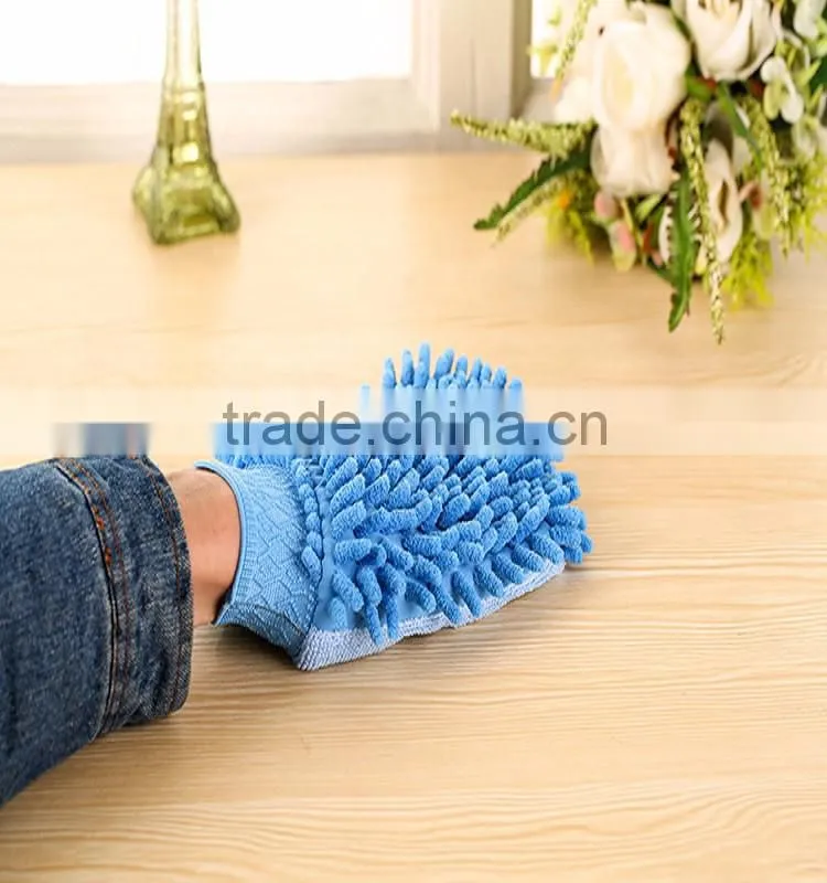 Cheap Car/Mobile Microfiber Wash/Cleaning Mitt/Mitten/Glove